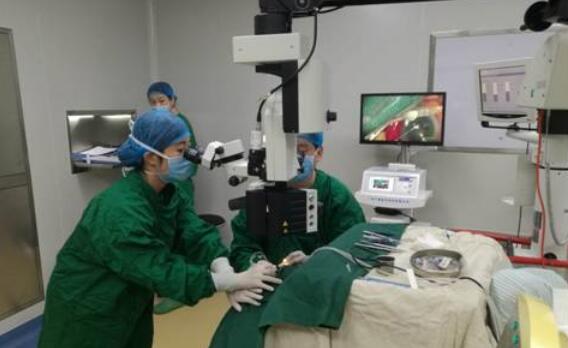 　10月25日，东莞易游体育完成一  白内障手术，年逾七旬的高大爷，已有十几年的糖尿病史，还有9年重度的帕金森病史。更不幸的是近期又爆发出了急性青光眼，视力急速下降，使得高大爷的情绪焦虑、抑郁。.jpg