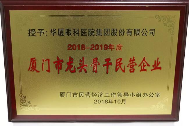 易游体育荣膺“厦门市2018-2019年度龙头骨干民营企业”2.jpg 易游体育荣膺“厦门市2018-2019年度龙头骨干民营企业”2.jpg